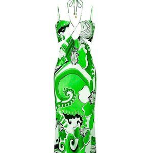 CinCin STORM Cut-out Dress in Fern Sz.S *NWT* MSRP: $300+tax *SOLD OUT*